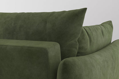 Model 08 Sofa Bed 2.5 Seater, Conifer