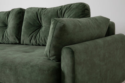 Model 04 Sofa Bed 3 Seater, Conifer