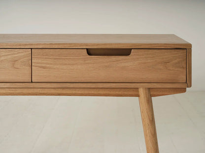 Console Table 01, Oak