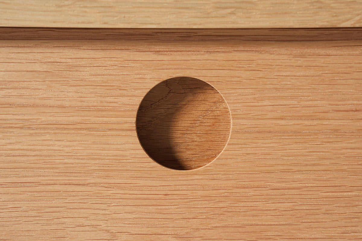 Console Table 02, Oak