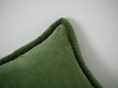 Cushion 04, Green Velvet