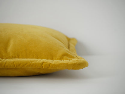 Cushion 04, Yellow Velvet