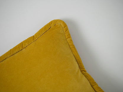 Cushion 04, Yellow Velvet