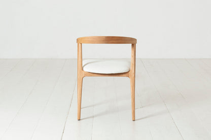 Dining Chair 01 (set of 2), Oak / Ivory