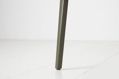 Dining Chair 01 (set of 2), Green / Maple