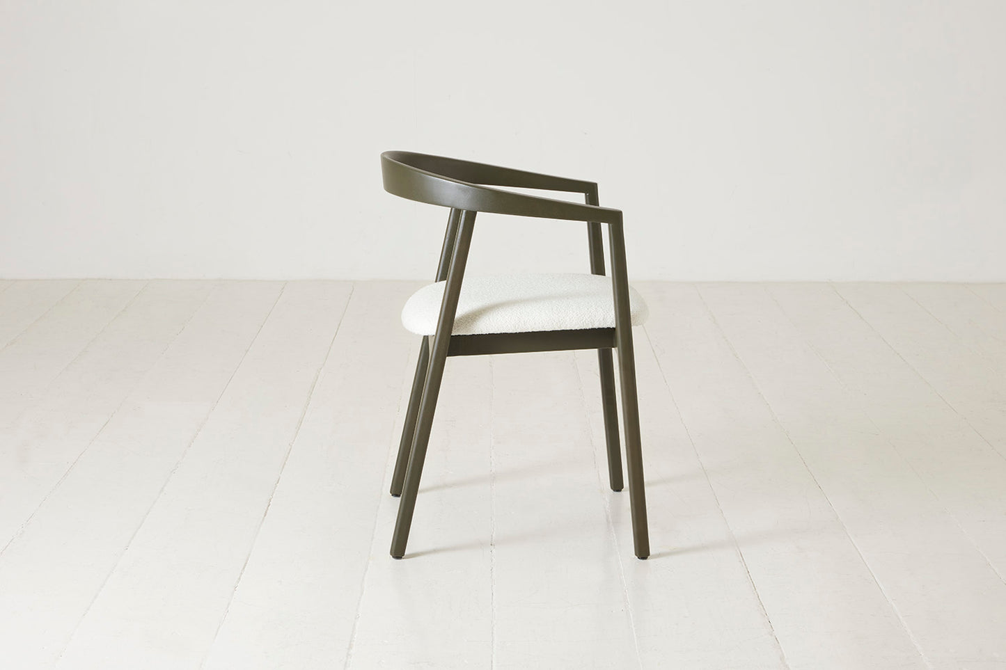 Dining Chair 01 (set of 2), Green / Ivory