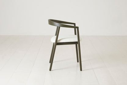 Dining Chair 01 (set of 2), Green / Ivory