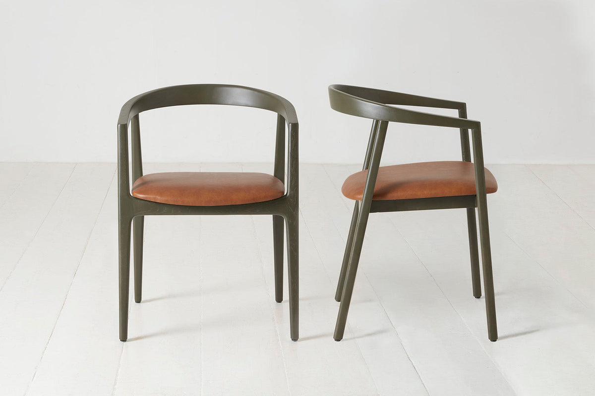 Dining Chair 01 Green (set of 2)