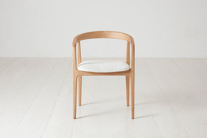 Dining Chair 01 (set of 2), Oak / Ivory