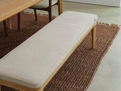 Dining Bench 01, Oak / Oatmeal