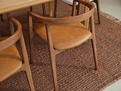 Dining Chair 01 (set of 2), Walnut / Maple