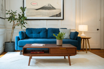 Model 04 Sofa Bed 3 Seater, Teal