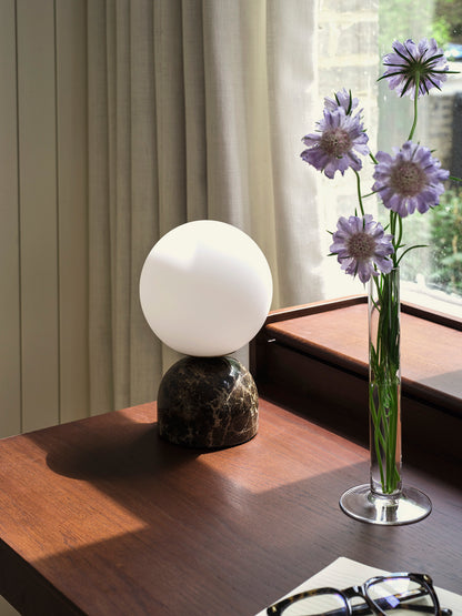 Table Lamp 03, Brown Marble