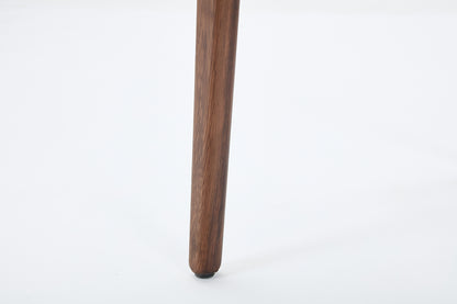 Dining Chair 01 (set of 2), Walnut / Oatmeal