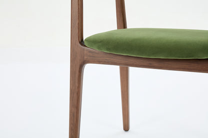 Dining Chair 01 (set of 2), Walnut / Vine