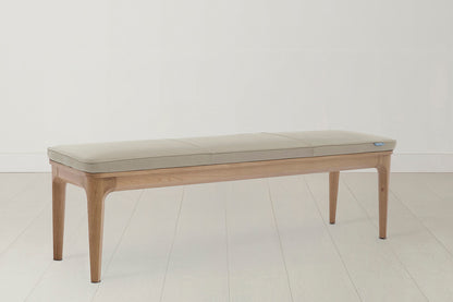 Dining Bench 01, Oak / Oyster