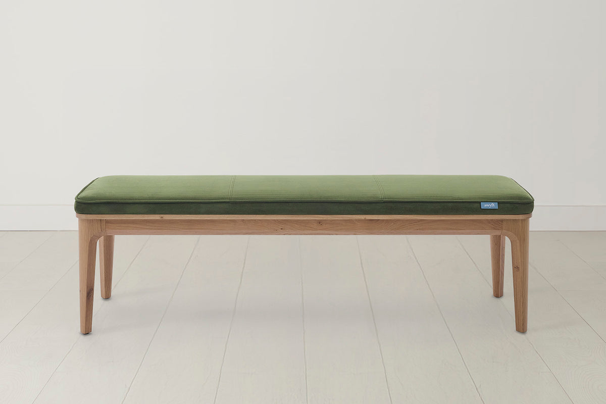 Dining Bench 01, Oak / Vine