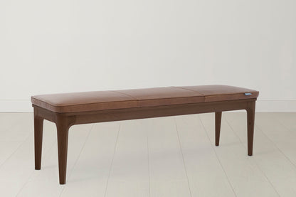 Dining Bench 01, Walnut / Maple