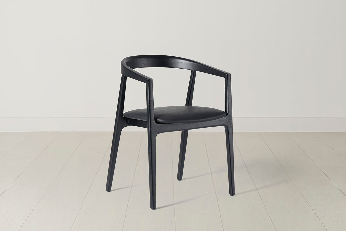 Dining Chair 01 (set of 2), Black / Black