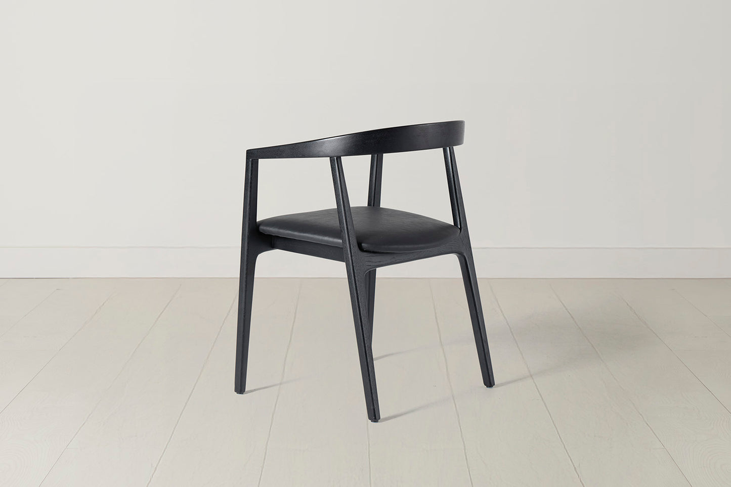 Dining Chair 01 (set of 2), Black / Black