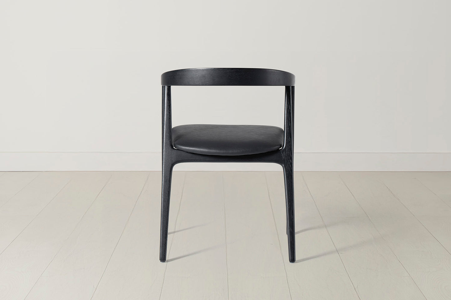 Dining Chair 01 (set of 2), Black / Black