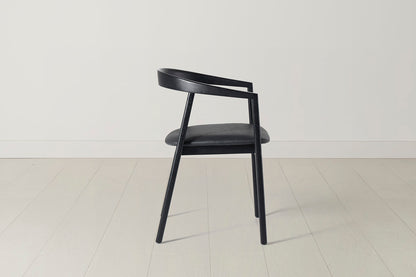 Dining Chair 01 (set of 2), Black / Black