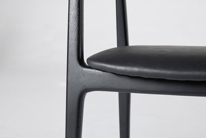 Dining Chair 01 (set of 2), Black / Black