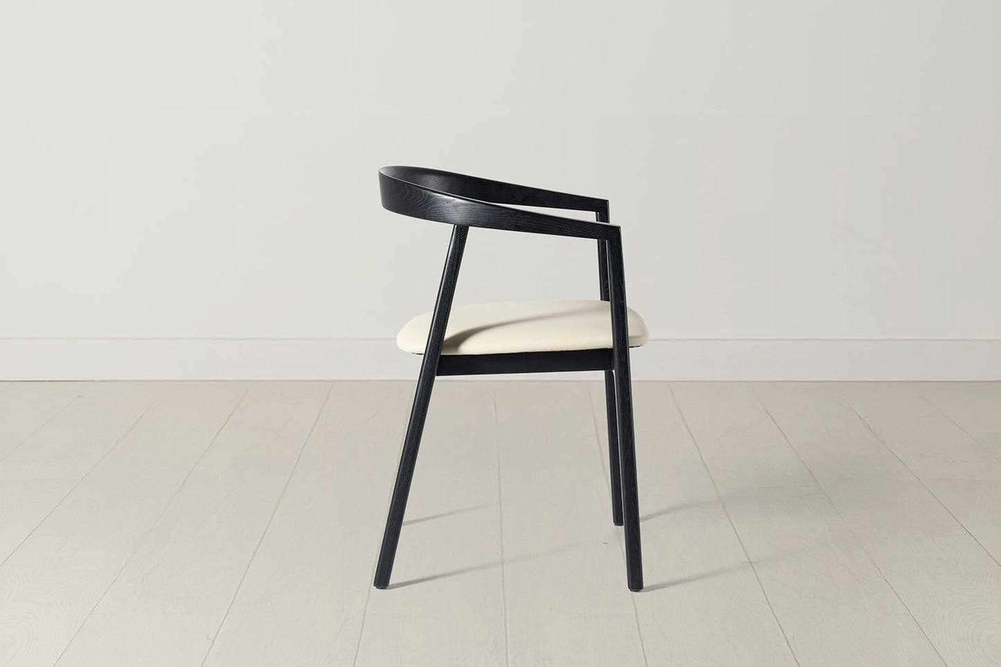 Dining Chair 01 (set of 2), Black / Oyster