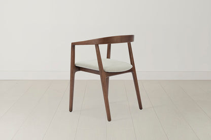 Dining Chair 01 (set of 2), Walnut / Oatmeal