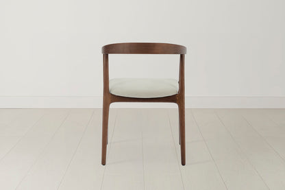 Dining Chair 01 (set of 2), Walnut / Oatmeal