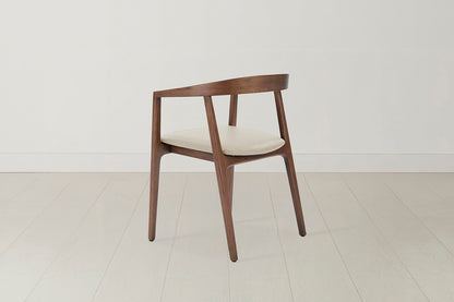 Dining Chair 01 (set of 2), Walnut / Oyster