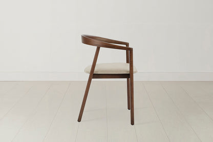 Dining Chair 01 (set of 2), Walnut / Oyster
