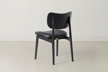 Dining Chair 02 (set of 2), Black / Black