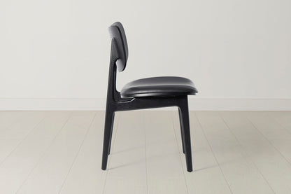 Dining Chair 02 (set of 2), Black / Black