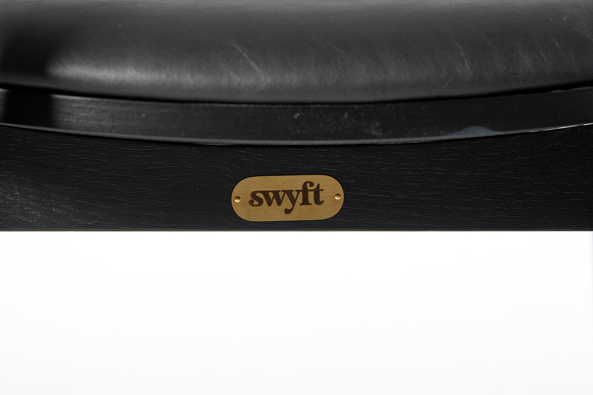 Dining Chair 02 (set of 2), Black / Black