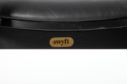 Dining Chair 02 (set of 2), Black / Black