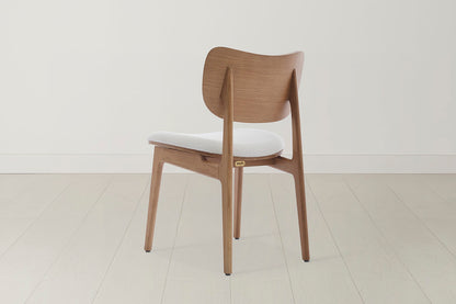 Dining Chair 02 (set of 2), Oak / Ivory