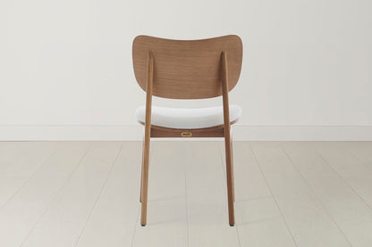 Dining Chair 02 (set of 2), Oak / Ivory