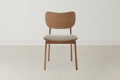 Dining Chair 02 (set of 2), Oak / Oyster