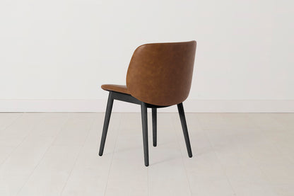 Dining Chair 04 (Set of 2), Black Legs / Maple