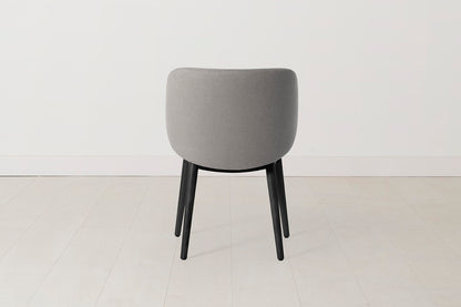 Dining Chair 04 (Set of 2), Black Legs / Shadow