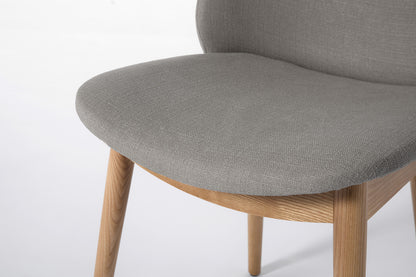 Dining Chair 04 (Set of 2), Ash Legs / Shadow