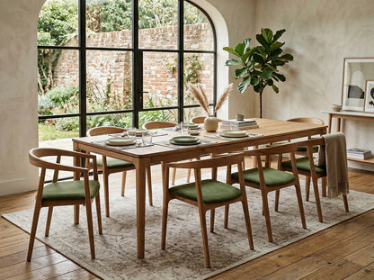 Dining Table 01 Extending Dining Table, Oak / 8-10 seater