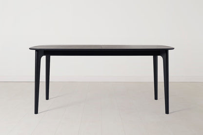 Dining Table 03 Extending Dining Table, Black Oak
