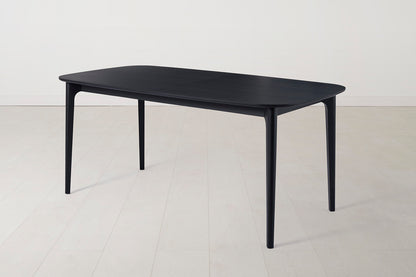 Dining Table 03 Extending Dining Table, Black Oak