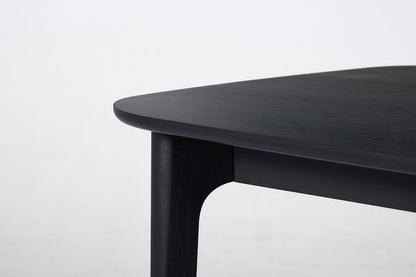 Dining Table 03 Extending Dining Table, Black Oak