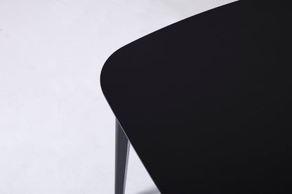 Dining Table 03 Extending Dining Table, Black Oak