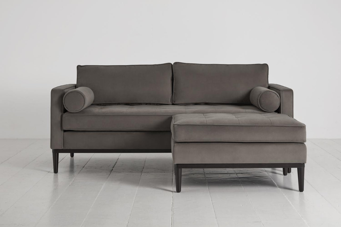 Model 02 2-Seater Sofa with Ottoman, Elephant