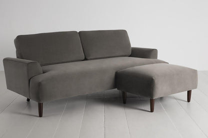 Model 05 3-Seater Sofa with ottoman, Elephant