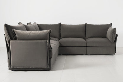 Model 06 Corner Sofa, Elephant